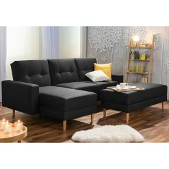 Wohnen Sofas<Funktionsecke mit Hocker Set - Cunicci (zweiteilig)