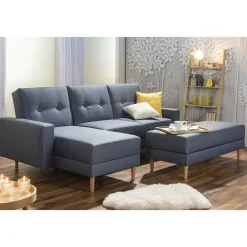 Wohnen Betten|Sofas<Funktionsecke und Hocker Kombi - Zoalin (zweiteilig)
