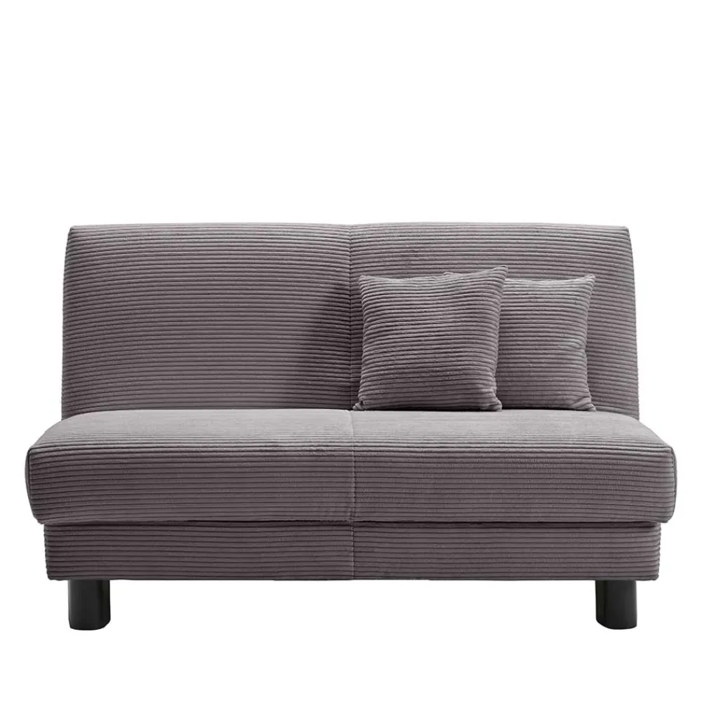 Wohnen Betten|Sofas<Funktionssofa in Grau aus Cord - Naim