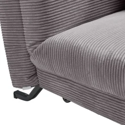 Wohnen Betten|Sofas<Funktionssofa in Grau aus Cord - Naim