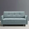 Wohnen Sofas<Funktionssofa in Türkis Blau - Millys