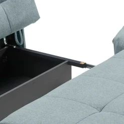 Wohnen Sofas<Funktionssofa in Türkis Blau - Millys