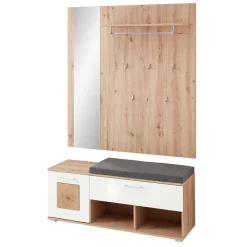 Wohnen Garderoben<Garderobe & Dielenbank Set - Cluster (zweiteilig)