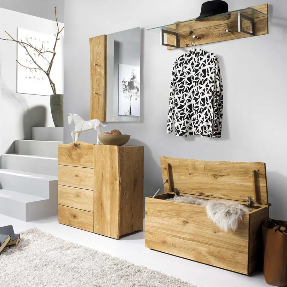 Wohnen Garderoben<Garderobe & Truhe & Kommode & Spiegel - Avidora (vierteilig)