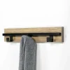 Wohnen Garderoben<Garderobe aus Eiche & Stahl Schwarz - Dezadan
