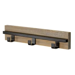 Wohnen Garderoben<Garderobe aus Eiche & Stahl Schwarz - Dezadan