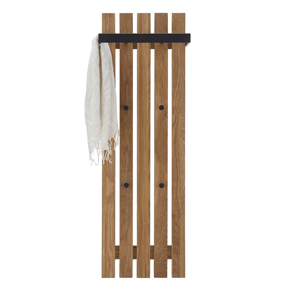 Wohnen Garderoben<Garderobe aus Eichenholz und Metall - Gangizo