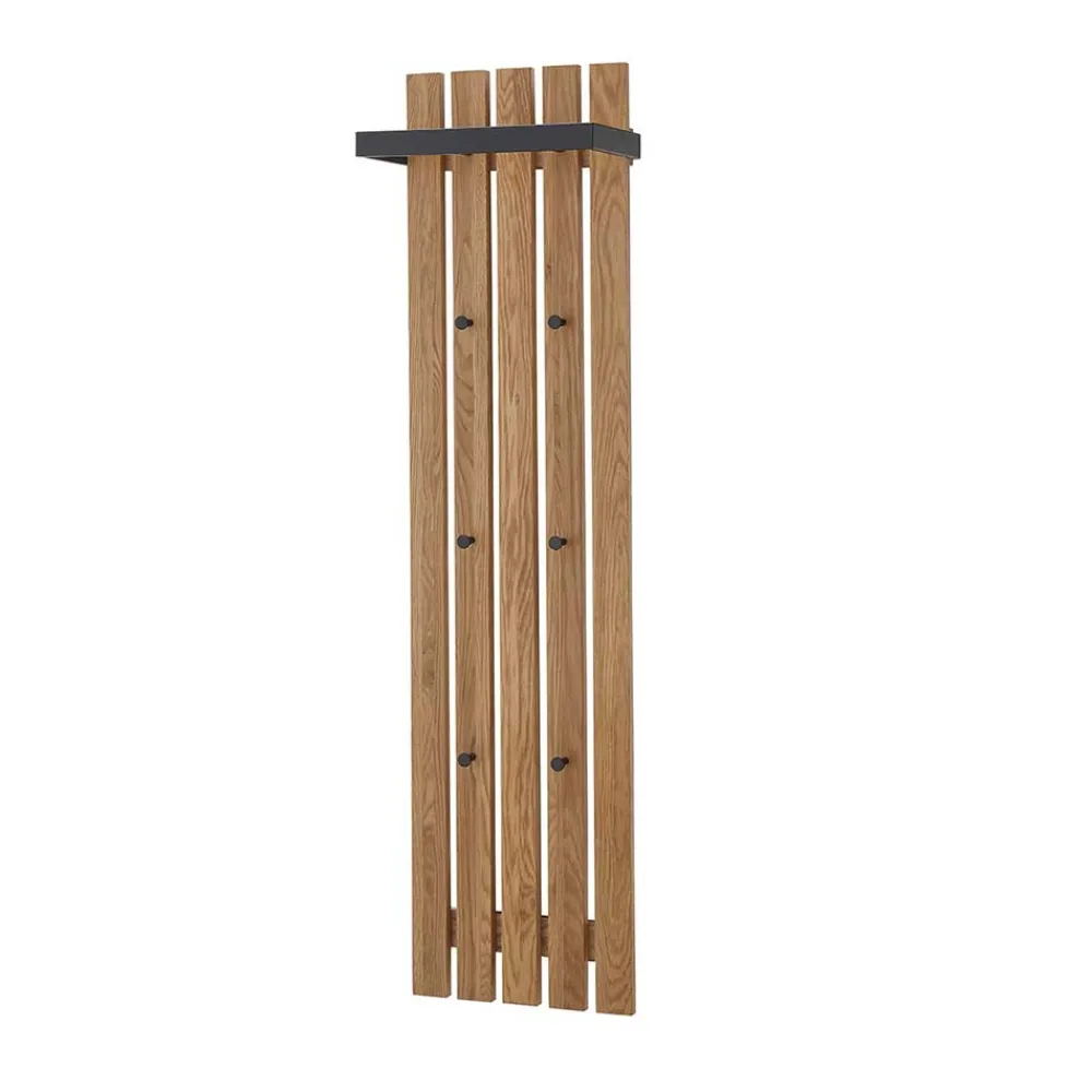 Wohnen Garderoben<Garderobe aus Eichenholz und Metall - Gangizo