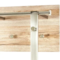Wohnen Garderoben<Garderobe Briscane mit Haken & Kleiderstange