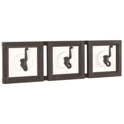 Wohnen Garderoben<Garderobe in Dunkelbraun & Weiß - Scontira