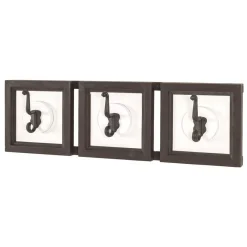 Wohnen Garderoben<Garderobe in Dunkelbraun & Weiß - Scontira