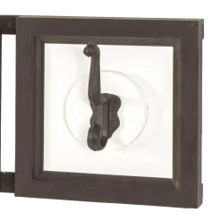 Wohnen Garderoben<Garderobe in Dunkelbraun & Weiß - Scontira