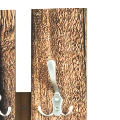Wohnen Garderoben<Garderobe in Holzoptik Antik & Silber - Maggio