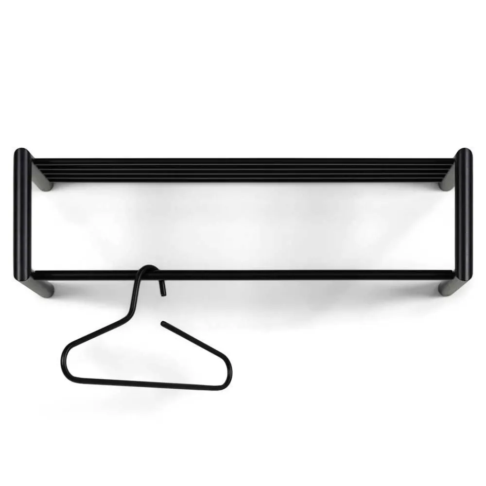 Wohnen Garderoben<Garderobe mit Hutboden in Schwarz - Cowjoy