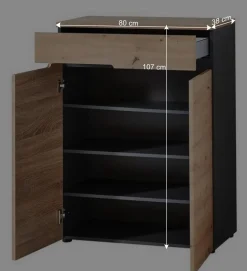 Wohnen Garderoben<Garderoben Möbel Kombi - Kuetra (fünfteilig)
