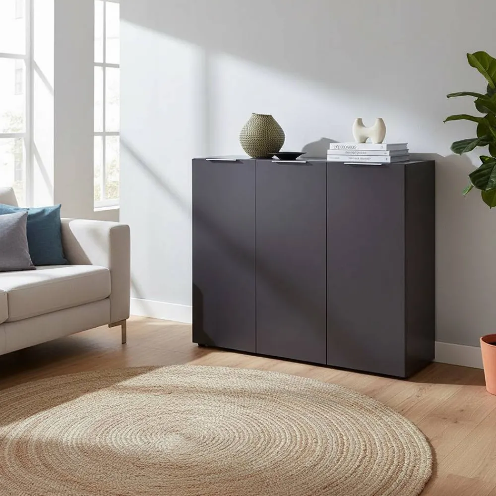 Wohnen Sideboards<Garderoben Sideboard Masculino in Anthrazit