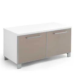 Wohnen Sitzbank<Garderobenbank Srocca in Taupe Glas