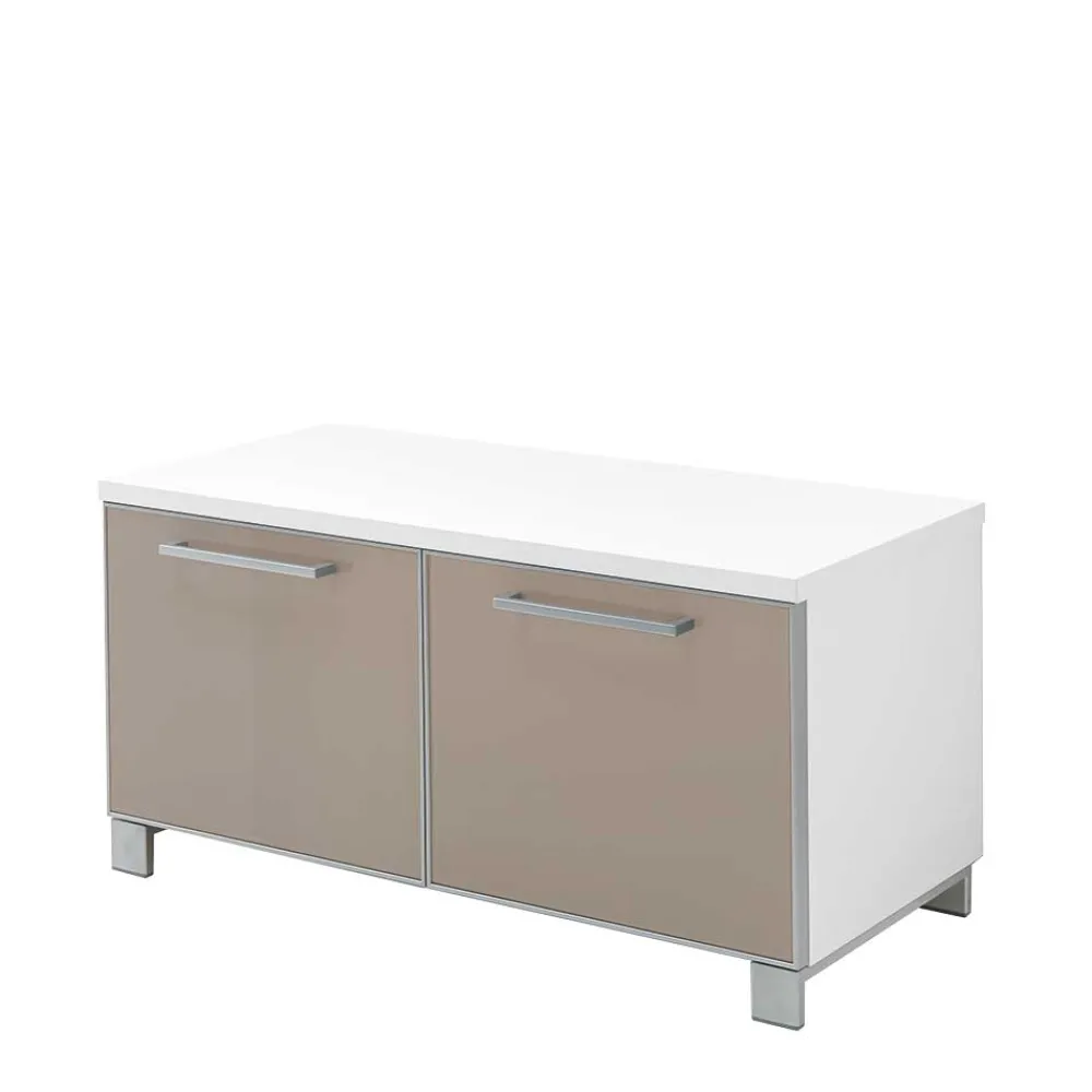 Wohnen Sitzbank<Garderobenbank Srocca in Taupe Glas