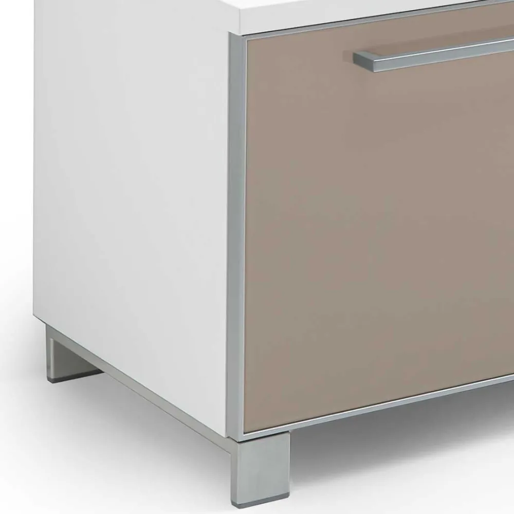 Wohnen Sitzbank<Garderobenbank Srocca in Taupe Glas