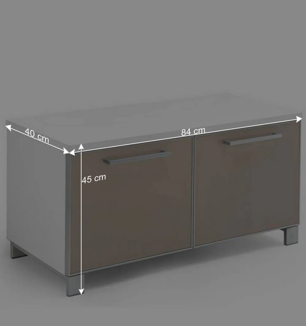 Wohnen Sitzbank<Garderobenbank Srocca in Taupe Glas