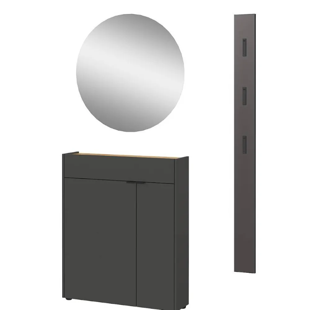 Wohnen Garderoben<Garderobenmöbel Set 97 cm breit - Sidgarus (dreiteilig)