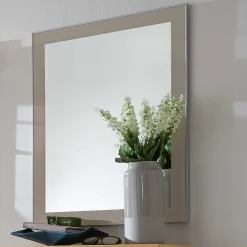 Wohnen Garderoben<Garderobenmöbel Set Diecca in Taupe Glas beschichtet (fünfteilig)