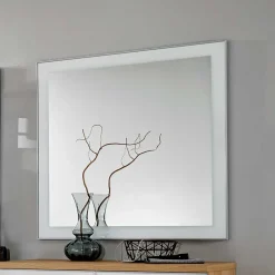 Wohnen Garderoben<Garderobenmöbel Set Wynoca in Weiß Glas beschichtet (fünfteilig)