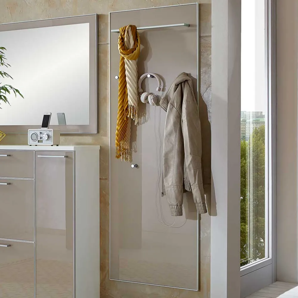 Wohnen Garderoben<Garderobenpaneel Srocca in Taupe