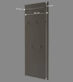 Wohnen Garderoben<Garderobenpaneel Srocca in Taupe