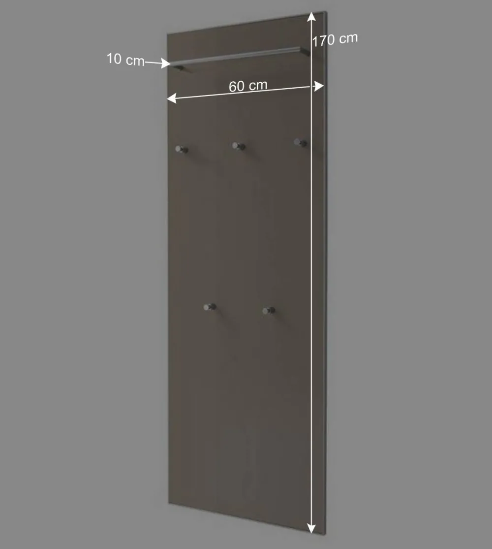 Wohnen Garderoben<Garderobenpaneel Srocca in Taupe