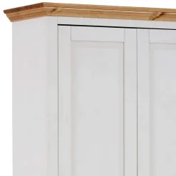 Wohnen Schränke<Garderobenschrank im Landhausstil zweifarbig - Axdonira