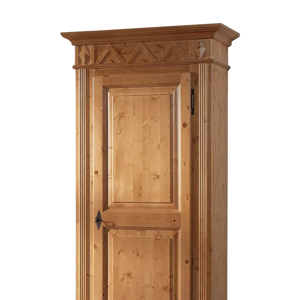 Wohnen Schränke<Garderobenschrank Terezza aus Fichte Massivholz