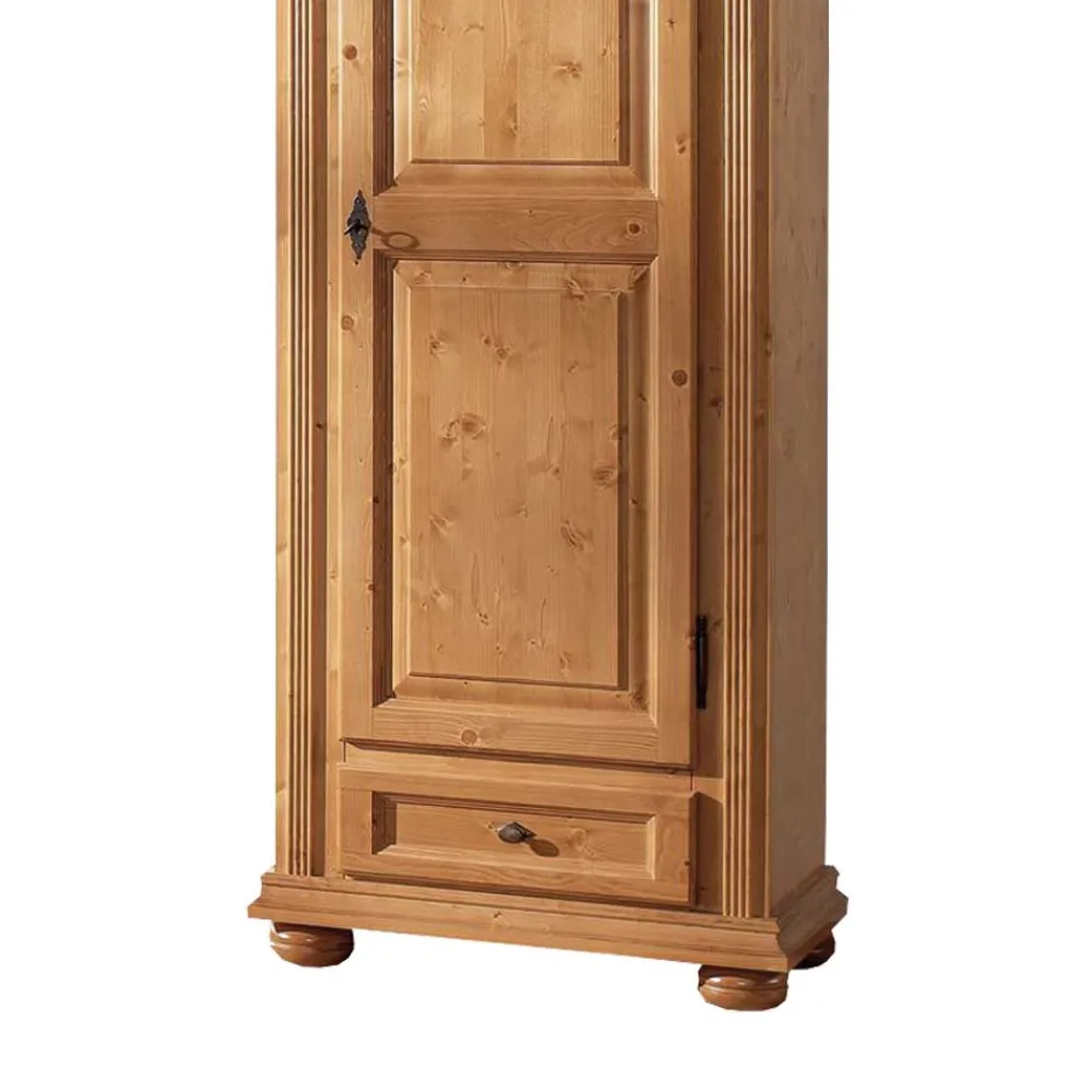 Wohnen Schränke<Garderobenschrank Terezza aus Fichte Massivholz