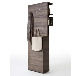 Wohnen Garderoben<Garderobenset Badija in Anthrazit Wenge Braun (dreiteilig)