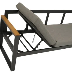 Wohnen Sitzgruppe<Garten Ecksofa und Tisch Set - Asmatio (zweiteilig)