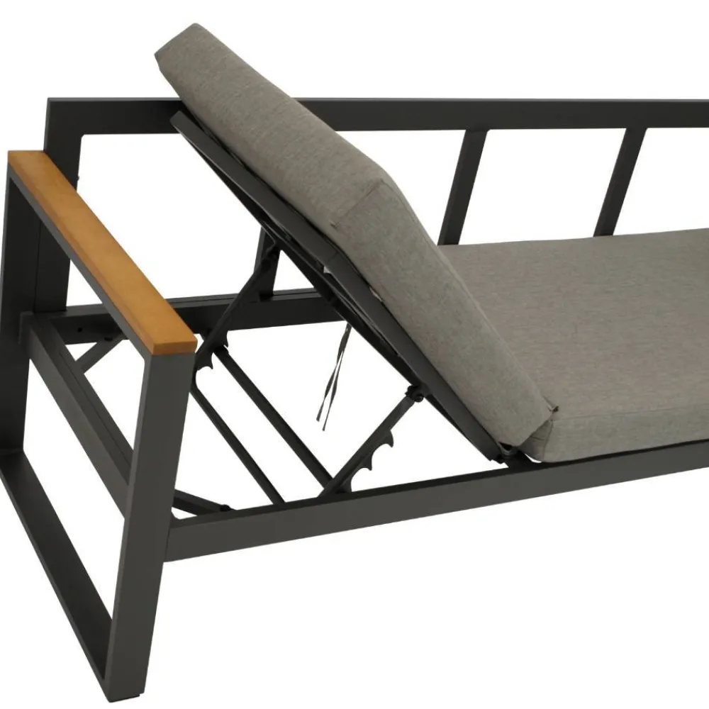 Wohnen Sitzgruppe<Garten Ecksofa und Tisch Set - Asmatio (zweiteilig)