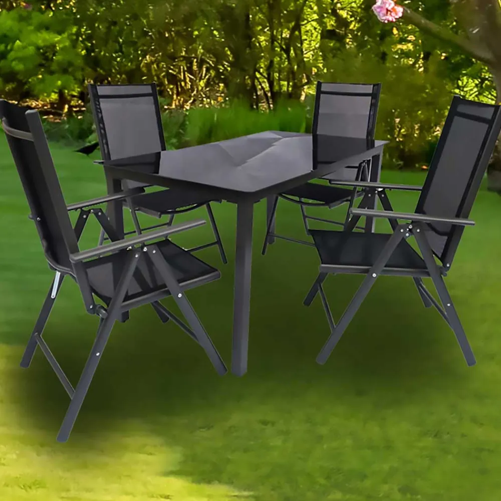 Wohnen Sitzgruppe<Garten Esstischgruppe Set - Trexana (fünfteilig)