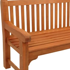 Wohnen Sitzbank<Garten Holzbank mit drei Sitzplätzen - Shanna