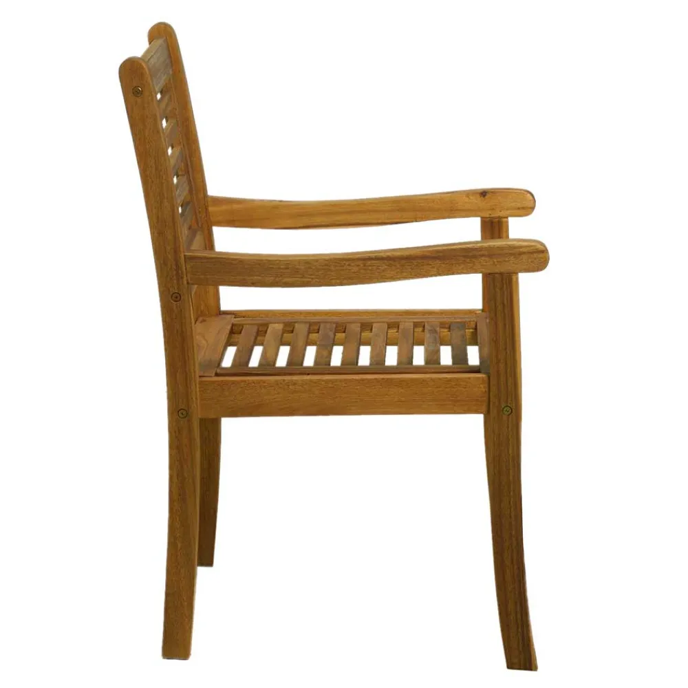 Wohnen Sitzgruppe<Garten Sitzgruppe aus Massivholz - Uratenda (fünfteilig)