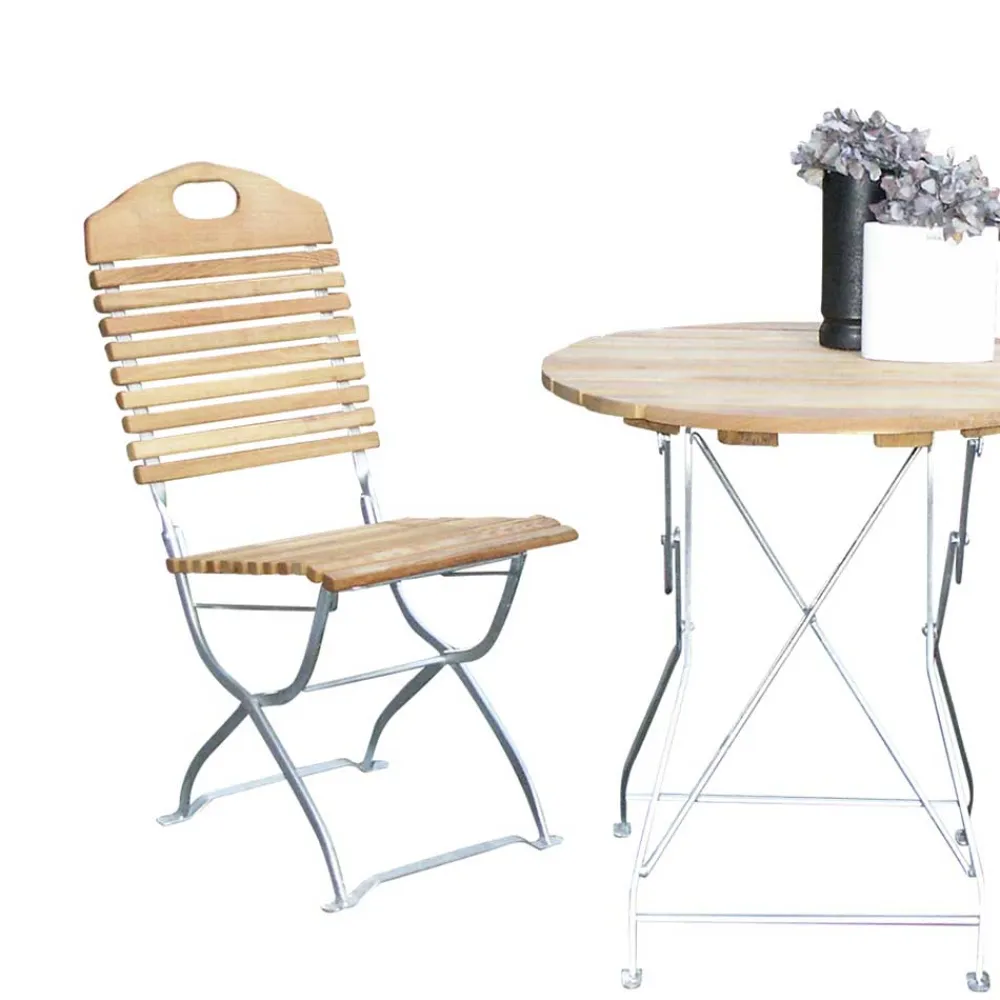Wohnen Sitzgruppe<Garten Sitzgruppe Juliama aus Robinie massiv (dreiteilig)