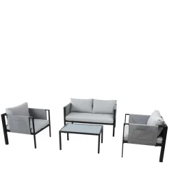 Wohnen Sitzgruppe<Garten Sofa & Sessel & Sofatisch - Seymean (vierteilig)