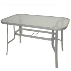 Wohnen Sitzgruppe<Garten Tischgruppe aus Aluminium - Abella (fünfteilig)