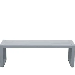 Wohnen Sitzbank<Gartenbank aus Aluminium - Suzana