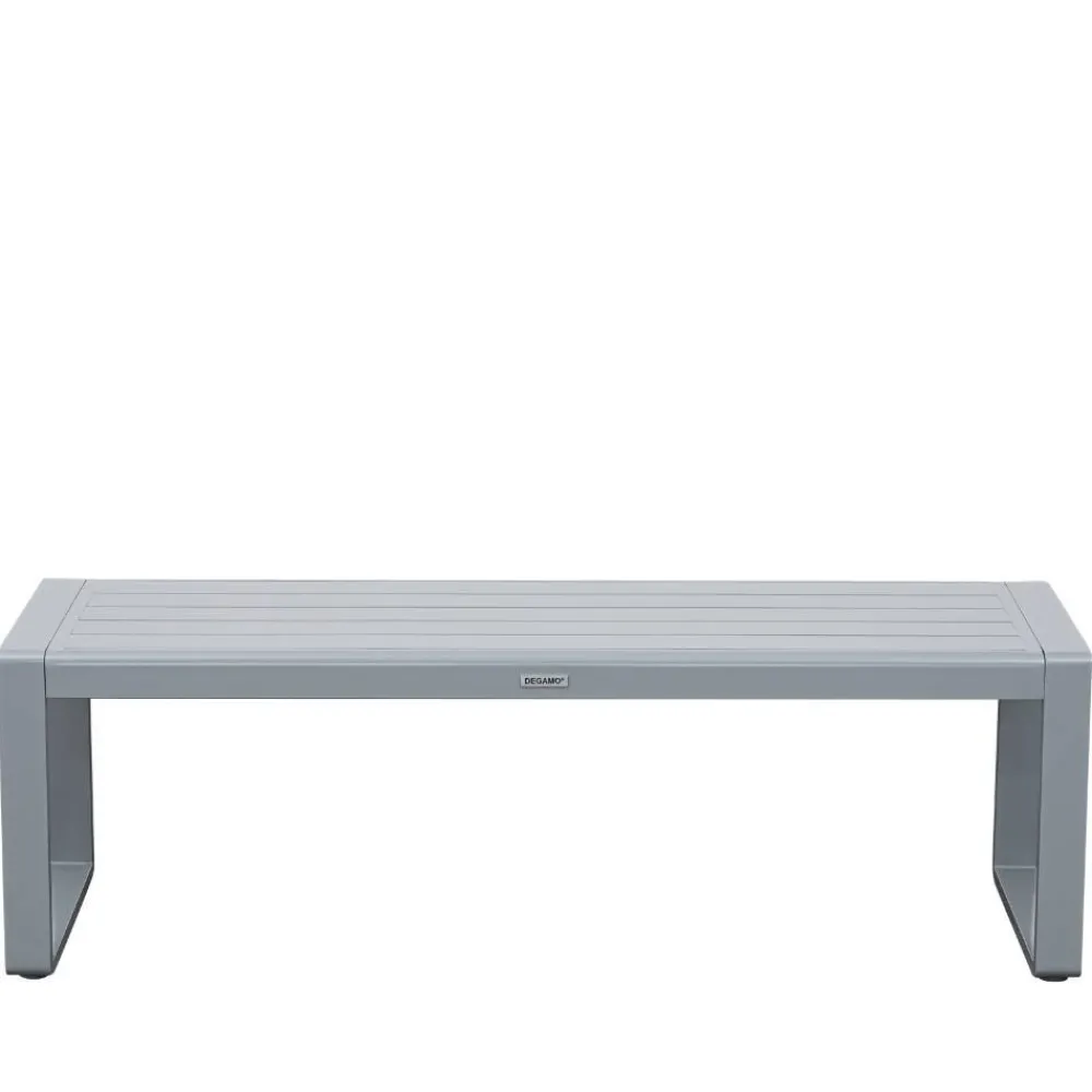 Wohnen Sitzbank<Gartenbank aus Aluminium - Suzana
