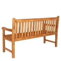 Wohnen Sitzbank<Gartenbank aus Teak Massivholz geölt - Stamfort