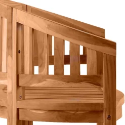 Wohnen Sitzbank<Gartenbank in halbrundem Design - Klahuma