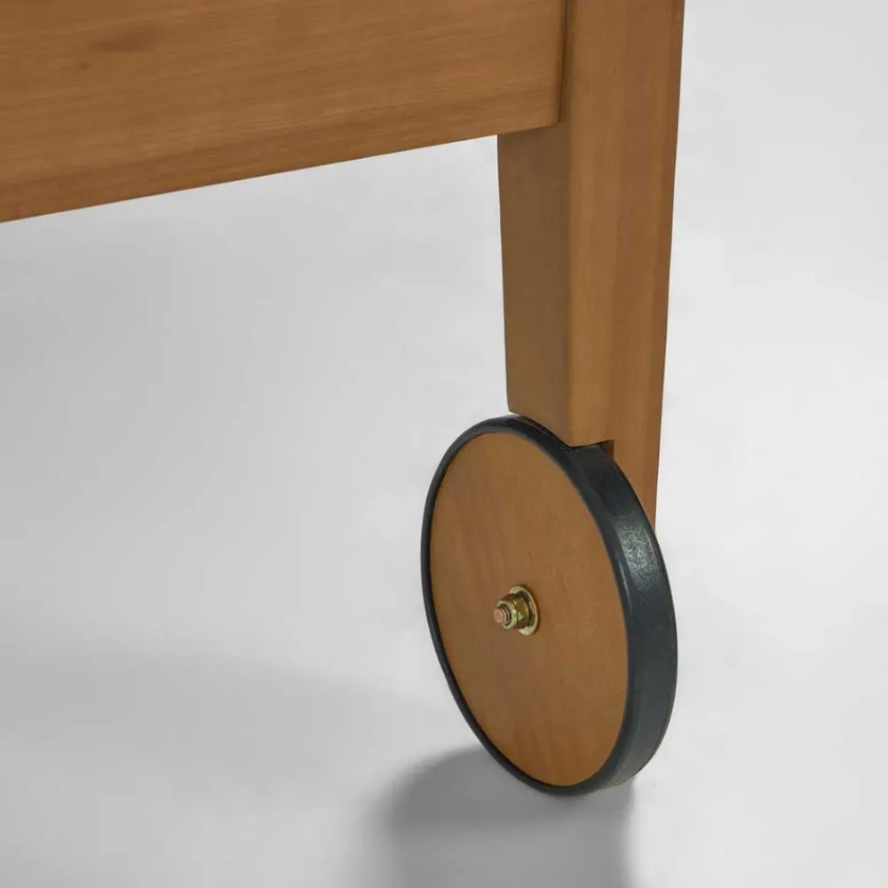 Wohnen Sofas<Gartenliege auf Rollen aus Eukalyptusholz - Promo