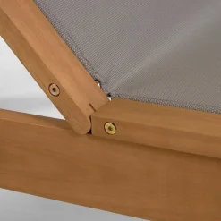 Wohnen Sofas<Gartenliege auf Rollen aus Eukalyptusholz - Promo
