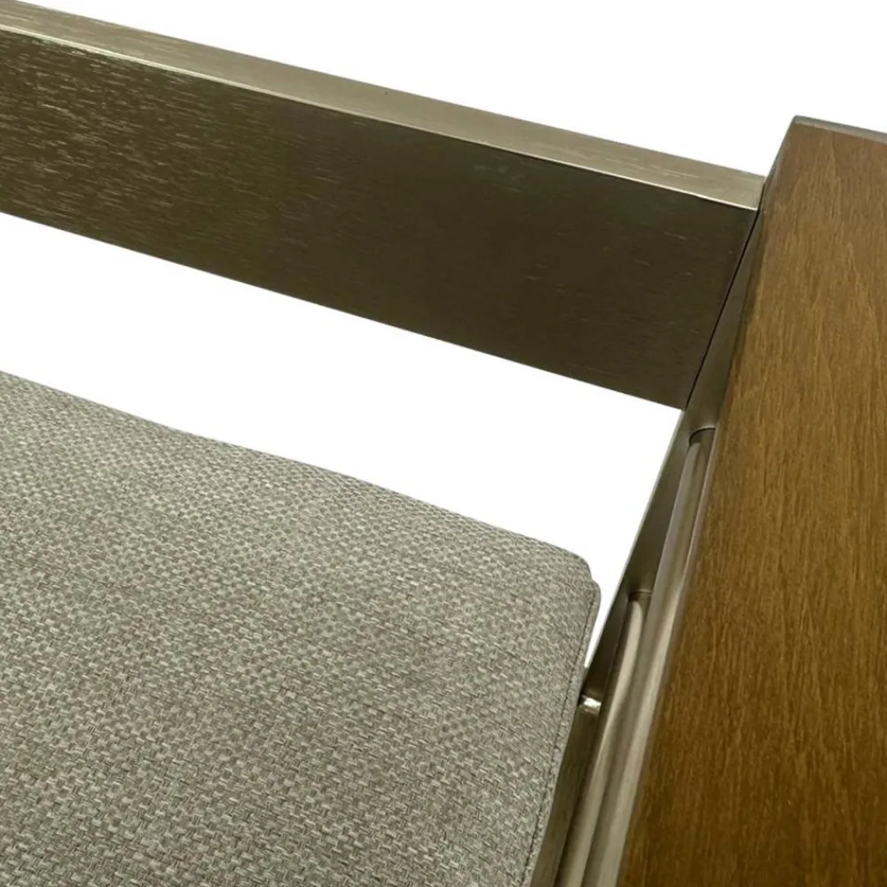Wohnen Sitzgruppe<Gartenlounge Kombination aus Aluminium - Sirenna (vierteilig)