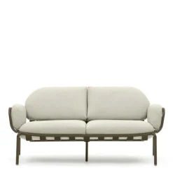 Wohnen Sofas<Gartensofa in Graugrün aus Metall - Ocna